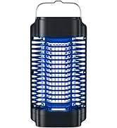Bug Zapper Outdoor, Electric Mosquito Insect Killer Fly Zapper Mosquito Zapper for Backyard, Home...