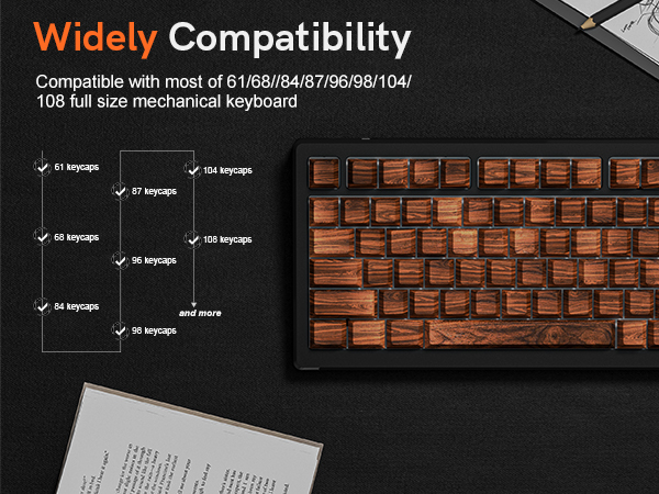 for 61/64/75/84/87/104/108 Layout Mechanical Keyboard