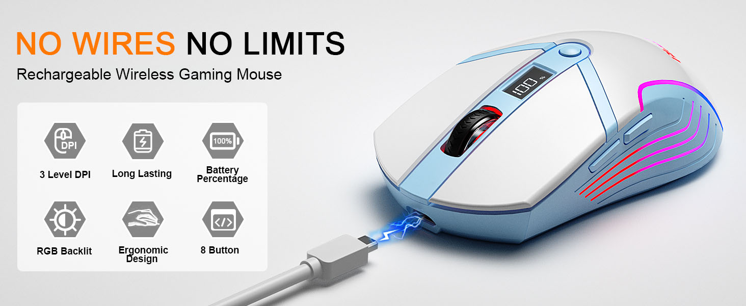 wireless gaming mouse