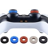 PlayVital Precision Rings for PS5, Xbox Series X/S, PS4, Xbox One, Switch Pro – 10 Pack Aim Assis...