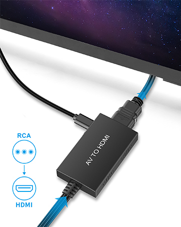 Tengchi AV to HDMI Converter