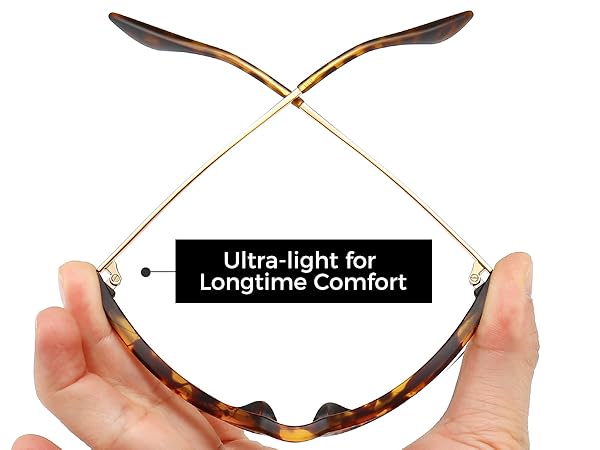 TR90 frame is extreme lightweight, unbreakable and comfortable