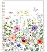 Artfan 2027-2028 Monthly Planner/Calendar, JAN 2027 - DEC 2028, 9" x 11" | 2 Year Monthly Planner...