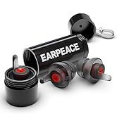 EARPEACE Moto - Motorcycle Ear Plugs Wind Noise Protection - Reusable Motorcycle Earplugs - Comfo...