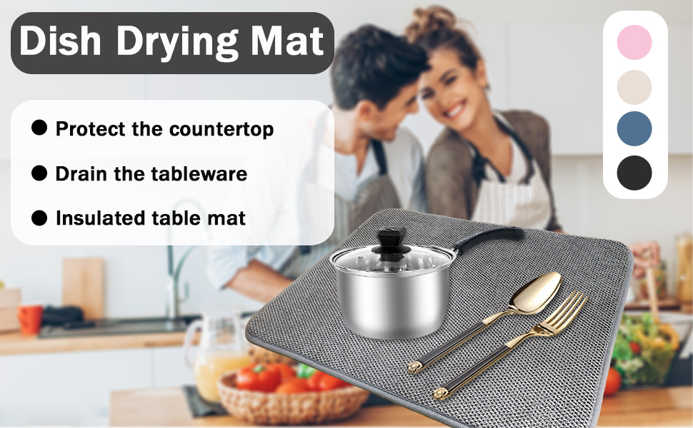 dish drying mat