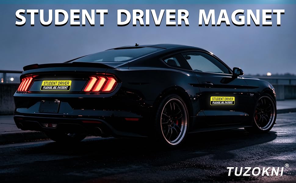 Student Driver Magnet
