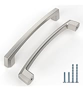 KNOKLOCK 10 Pack 5 Inch(128mm) Kitchen Cabinet Handles Brushed Satin Nickel Cabinet Pulls Kitchen...