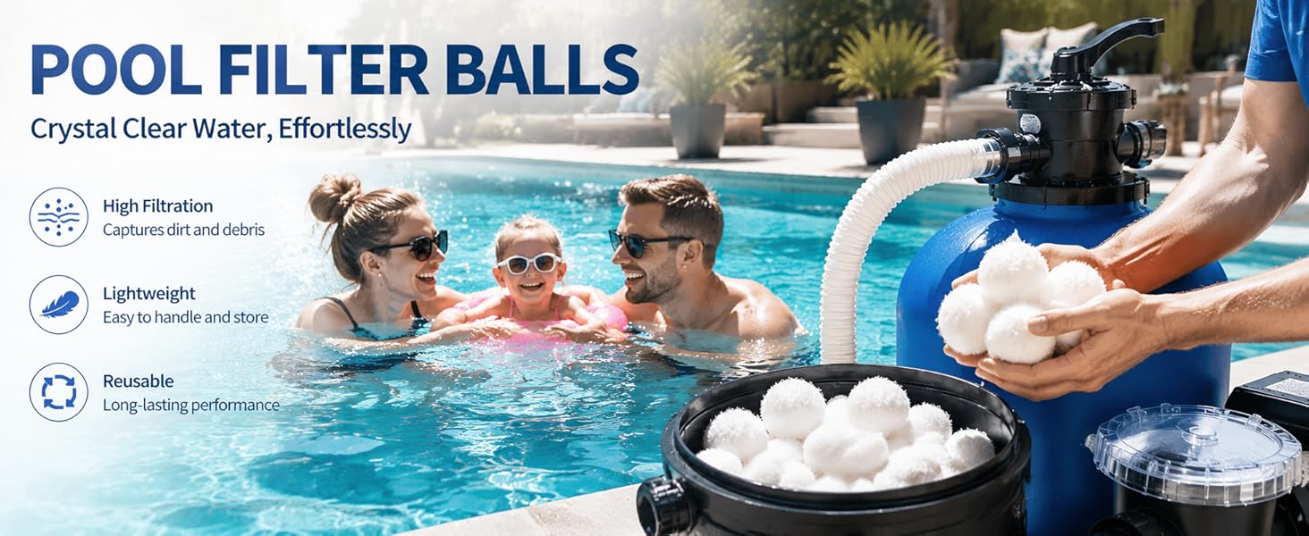 pool filter balls