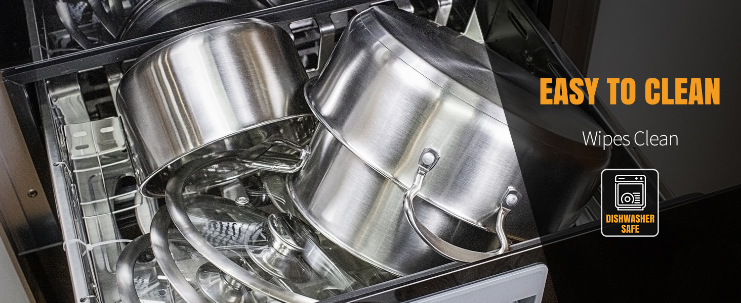 Easy to Clean - Dishwasher Safe