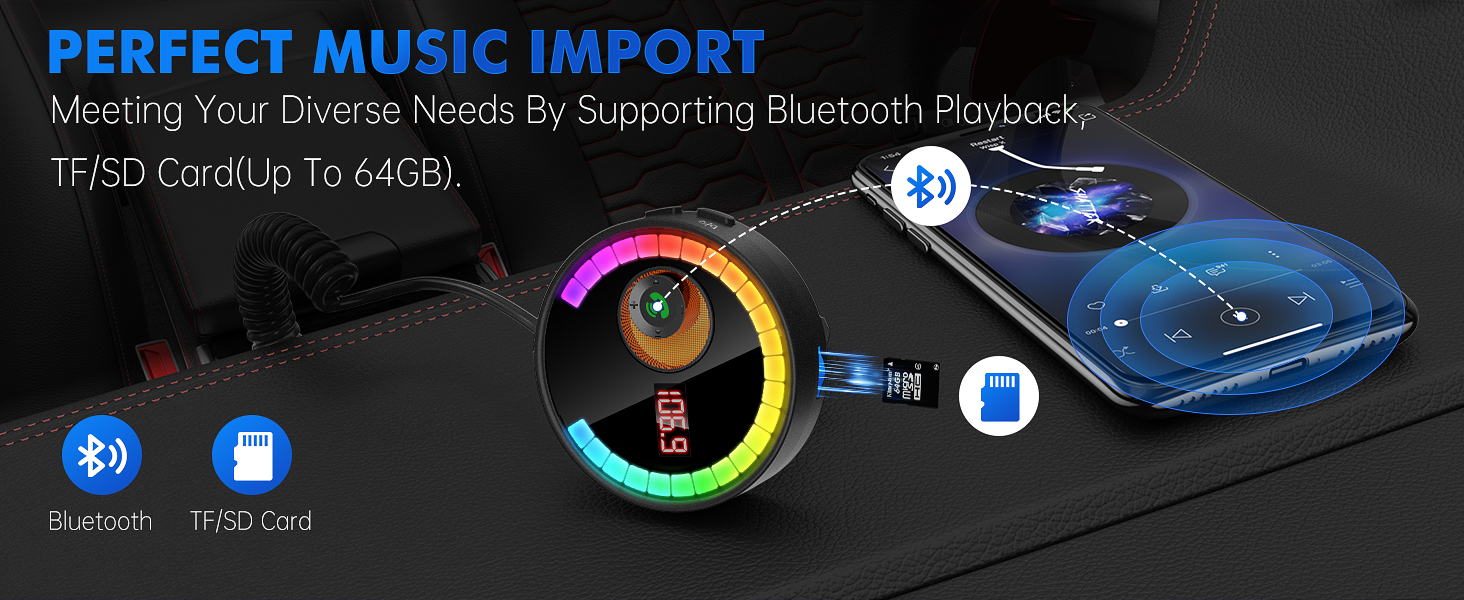 bluetooth aux adapter for car