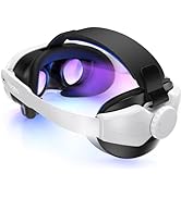 YOGES Head Strap Compatible with Meta Quest 3, Comfort Elite Headstrap Compatible for Oculus Ques...