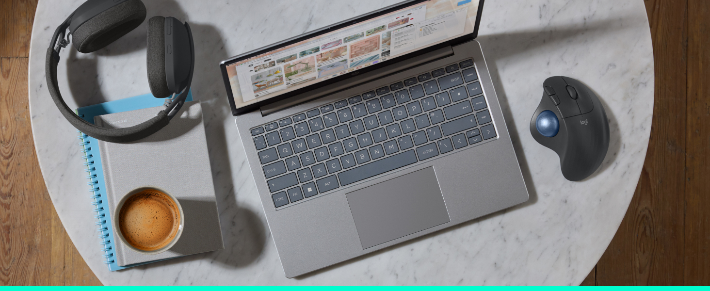 Logitech ERGO M575S Wireless Trackball Ergonomic Mouse