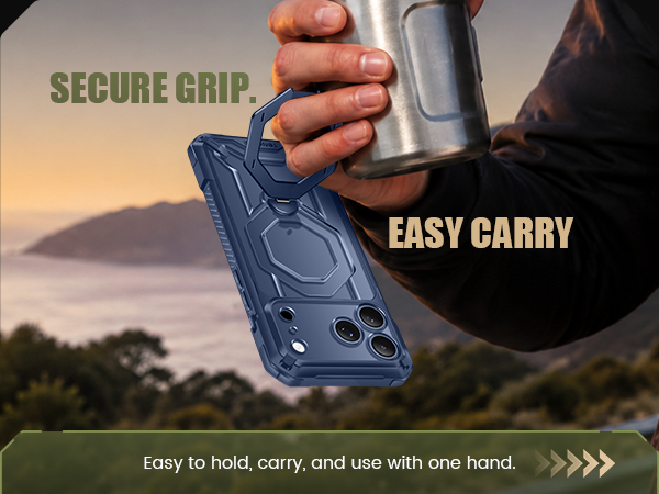 Easy to carry and hold, making your travels more convenient
