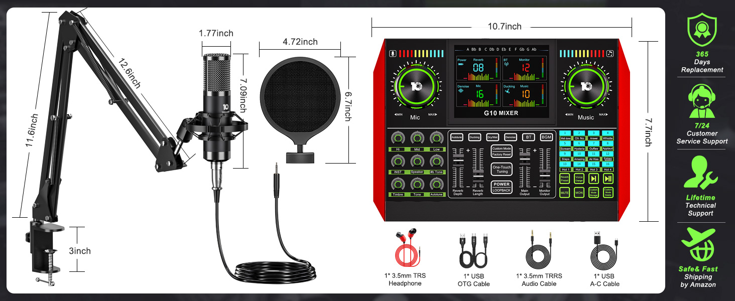live sound card audio mixer