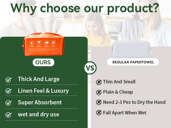 Disposable Cleaning washcloths