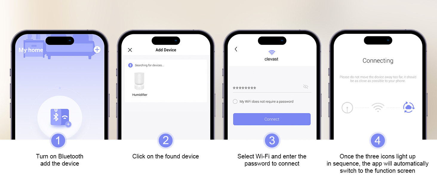 How to connect to APP