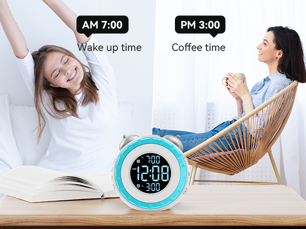 dual alarm clocks