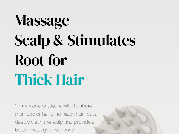 Scalp Massager Scalp Scrubber Shampoo Brush