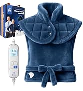 Bob and Brad Heating Pad for Back Pain Relief, FSA Eligible HSA Eligible Electric Heat Pad for Ne...