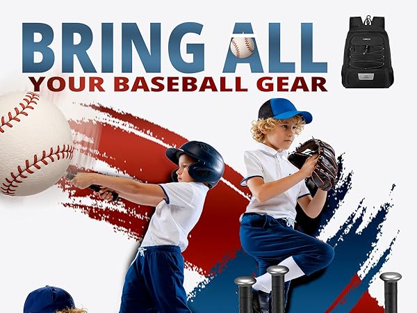 baseball bag softball bag baseball backpack youth baseball bag