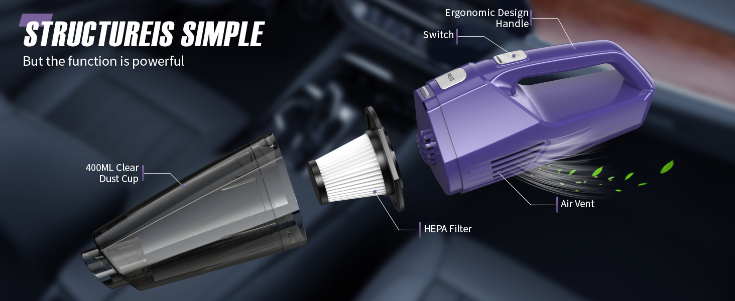 4 mini vacuum hardwood floor