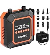 Tuomico Paddle Board Electric Pump Max 20 PSI High Pressure Sup Air Pump-Auto-Off, Portable Infla...