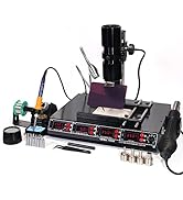 YIHUA 1000B- 4 in 1 Station - IR Infrared BGA, Preheater, Soldering Station and Hot Air Rework St...