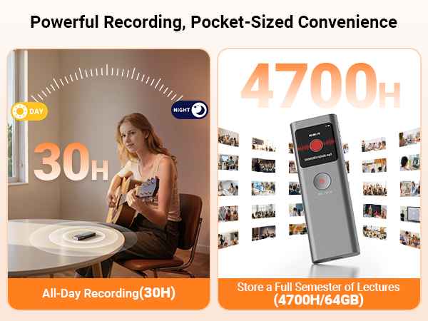 Powerful Recording, Pocket-Sized Convenience