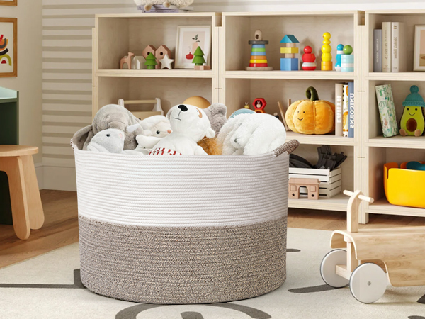 Large Blanket Basket