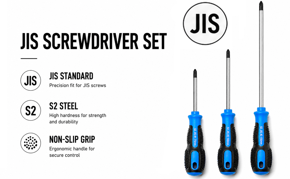 JIS SCREWDRIVER SET