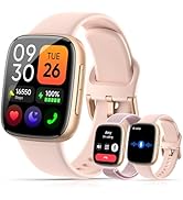 Latest Smart Watches for Women &amp; Men - Performance Upgraded, 1.85-inch AMOLED HD Display (390x450...
