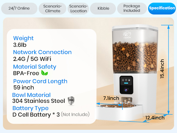 automatic cat feeder