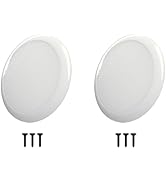 RV Interior Lights DAMAWO 2 Pack-7" LED Camper Ceiling Lights Fixture 10W Round Dome Light Interi...