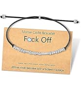 Tarsus Morse Code Bracelets Jewelry Gifts for Women Men Best Friend Teen