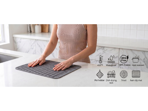 MicoYang silicone dish drying mat