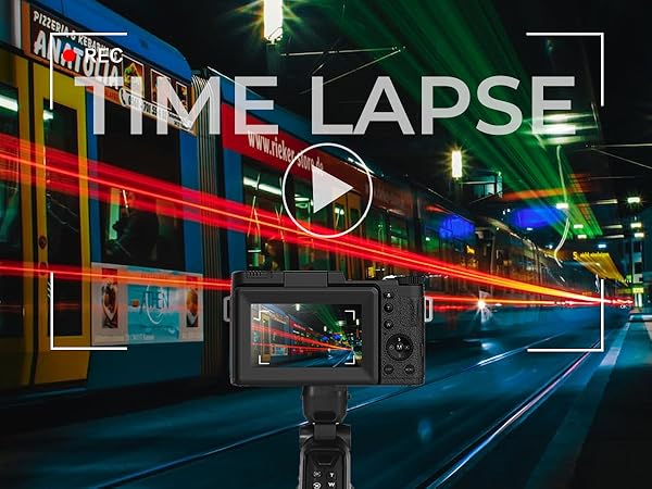 4k vlogging camera timelapse
