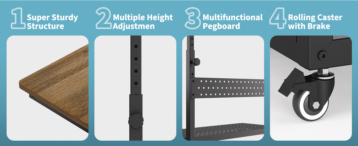 computer floor stand