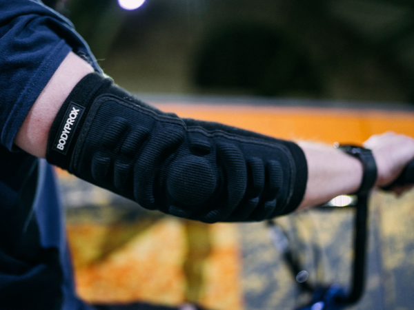close up of the BODYPROX Elbow Pads