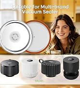 Upgraded Electric Mason Jar Vacuum Sealer Kit