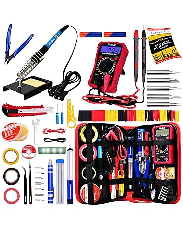 soldering iron kit with multimeter