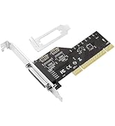 XRIKUI PCI to Parallel Card IEEE 1284 Standardf DB25 LPT PCI Parallel Ports Adapter(PCI)