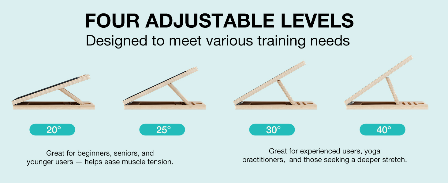 slant boards for exercise
