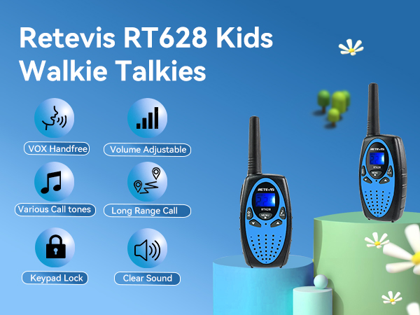 Walkie-Talkies Long Range Outdoor Toys for 3-12 Year Old Girls Boys