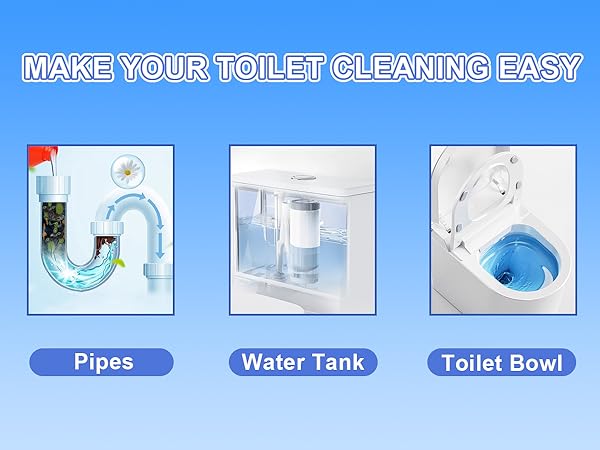 blue toilet bowl cleaner tablets
