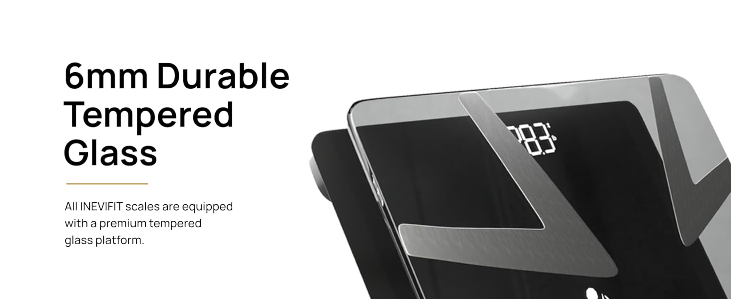 I-BF001 - INEVIFIT - Best Smart Body Fat Scale - Premium A+