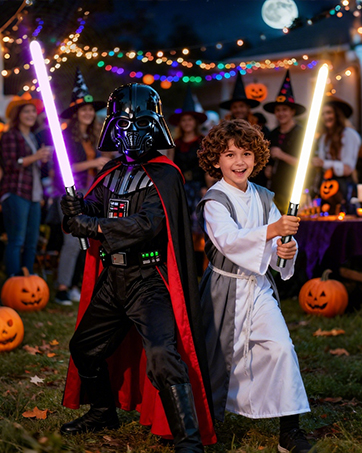 Halloween Christmas Lightsaber