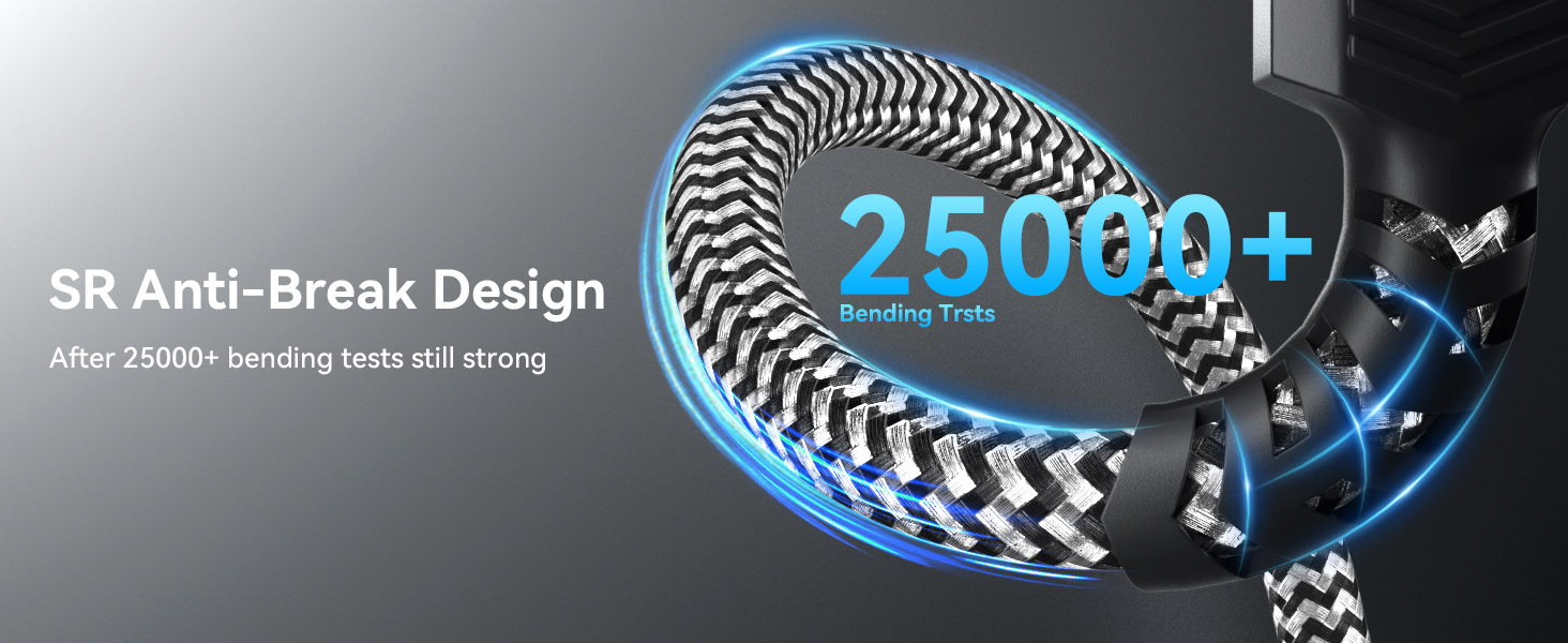 durable, flexible braided