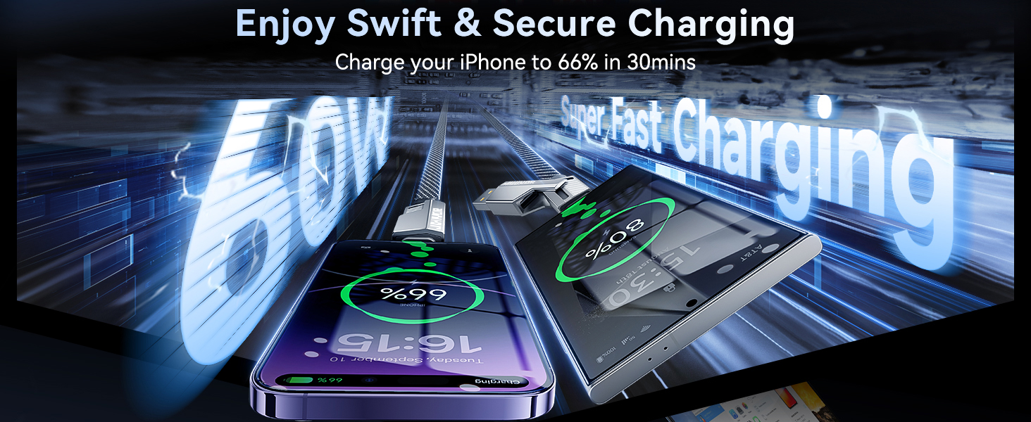 Multi 4 in 1 USB C to Charging Cable