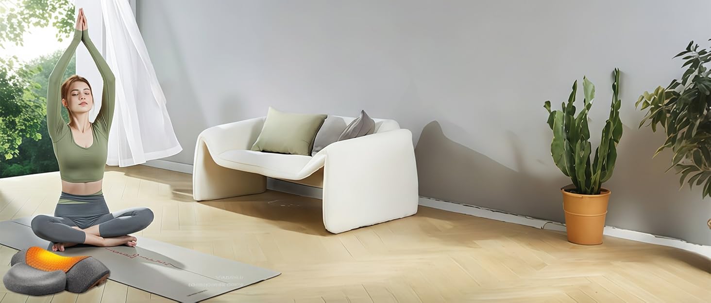 Neck Cervical Pillows, Rechargeable Neck Massager Cervical Pillows Neck Hump for Shoulder Pain