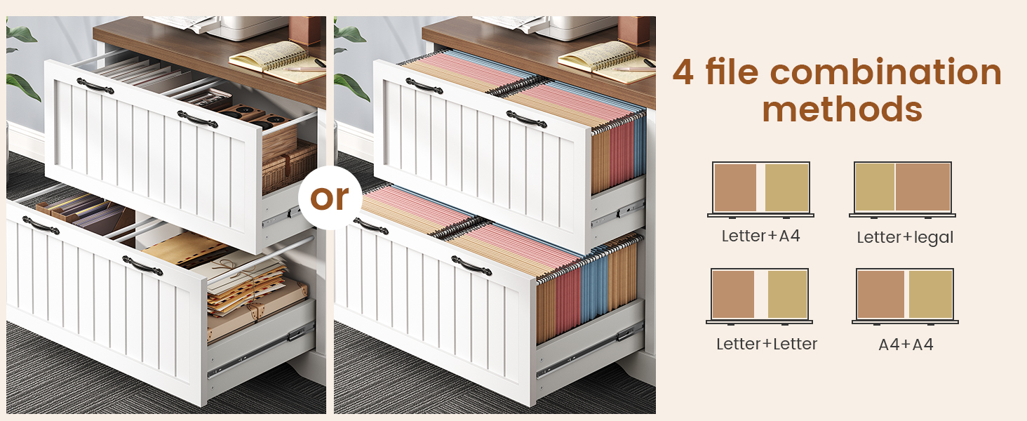 2 drawer file cabinet